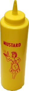 Fake Food Mustard bottles. Car hop tray accessories,Weighted bottles to reduce the chance of blowing over.
