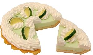 Key Lime Cream Artificial Pie with Slice Fragrance
