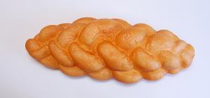 Braided Loaf 16 inch fake bread