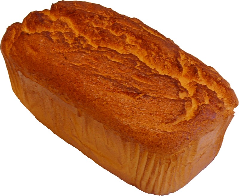 Artificial Pound Cake Loaf Fake Cake 